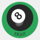 Search for number eight stickers Black