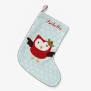 Search for bird christmas stockings Snow