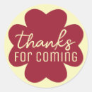 Search for simple dark red stickers Minimalist