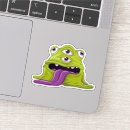 Search for scary eye stickers Monster