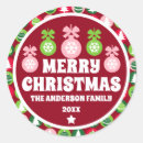 Search for tree ornament stickers Red