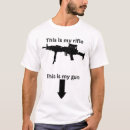 Search for this is my rifle tshirts Shooting range
