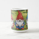 Search for gnome cartoon mugs Red