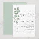 Search for eucalyptus engagement party invitations Modern