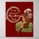 Search for vintage cowboy boots art Cowgirl