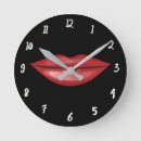 Recherche de lèvres rouges horloges Salon