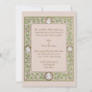 Recherche de dove mariage invitations Vintage