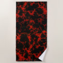Search for red and black beach towels Cool
