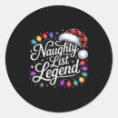Search for naughty list stickers Top