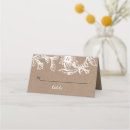 Search for kraft paper place cards Vintage