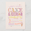 Search for cream birthday invitations Girls birthday party