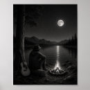 Search for black and white forest posters Night