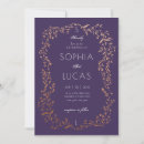 Search for trends wedding invitations Purple