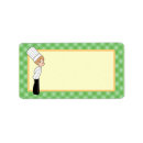 Search for container return address labels Kitchen