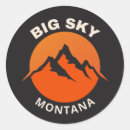 Search for big sky stickers Mountain