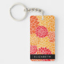 Search for orange rectangular keychains Boho