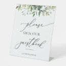 Search for please our guestbook sign signs Greenery