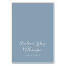 Search for blue and white place cards Simple