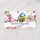 Recherche de joli oiseau cartes visite Nature