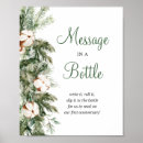 Search for message in a bottle sign posters Bride
