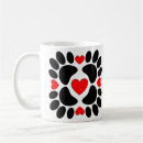 Search for paw pattern mugs Pawprints
