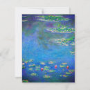 Recherche de monet vœux cartes Nénuphars