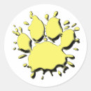 Search for gold paw stickers Golden