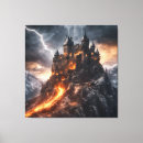 Search for medieval canvas prints Castle