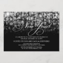 Search for happy new year invitations Silver