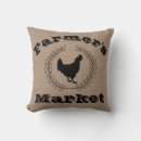Search for farmers market pillows Rustic