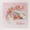 Search for koi fish puzzles Watercolor