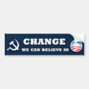 Search for we are change bumper stickers Barack