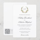 Recherche de motif floral invitations Monogramme
