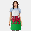 Search for welsh aprons Red dragon