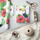 Search for toucan wrapping paper Watercolor