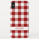 Search for red and white plaid iphone cases Classic