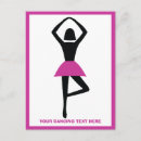 Recherche de ballerine de danse cartes postales Pour elle
