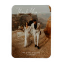 Recherche de remerciement mariage magnets Élégant