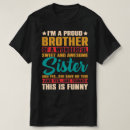 Search for brother sister tshirts Birthday
