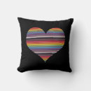 Search for rainbow heart pillows Bisexual
