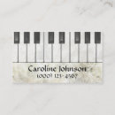 Search for piano teacher business cards Organ