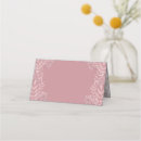 Search for dusty rose place cards Vintage