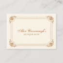 Search for thrift store business cards Vintage