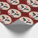 Search for farm christmas wrapping paper Cow