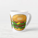 Search for hamburger mugs Junk food