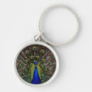 Search for peacock feather rounded keychains Photography