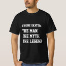 Recherche de la figure tshirts Patineur artistique