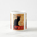 Search for steinlen cat mugs Black