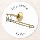 Recherche de trompette dessous de verres Trombone
