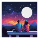 Recherche de nuit étoilée posters Couple